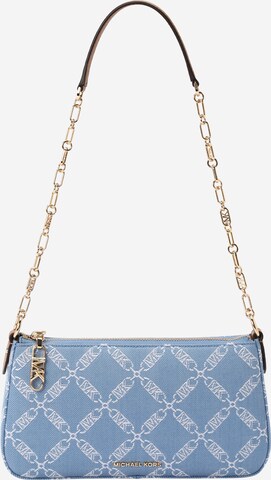 MICHAEL Michael Kors - Mala de ombro 'EMPIRE' em azul: frente