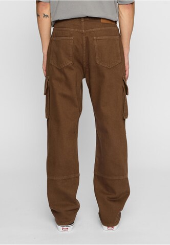 2Y Premium Regular Cargo trousers 'Kiran' in Brown