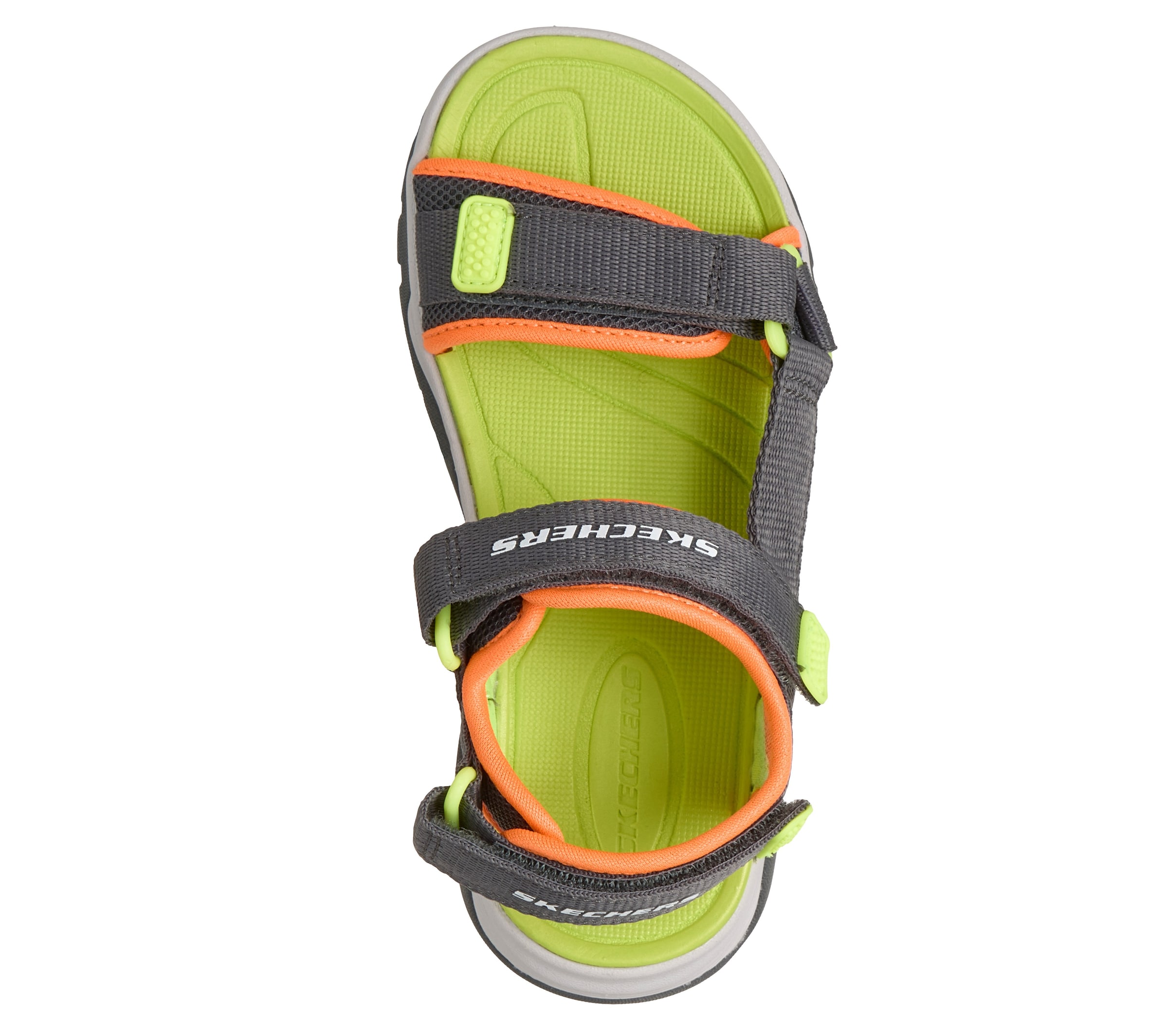 SKECHERS Sandale in Grau