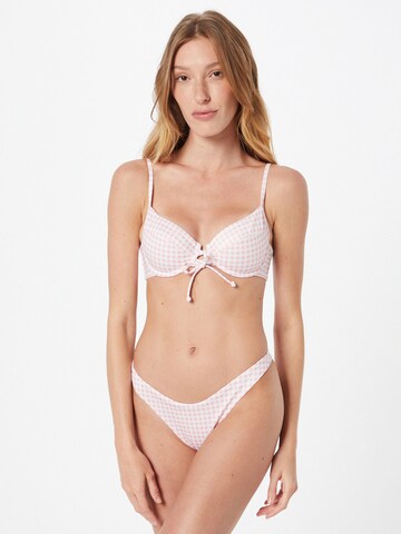 Hunkemöller T-Shirt Bikinitop in Pink