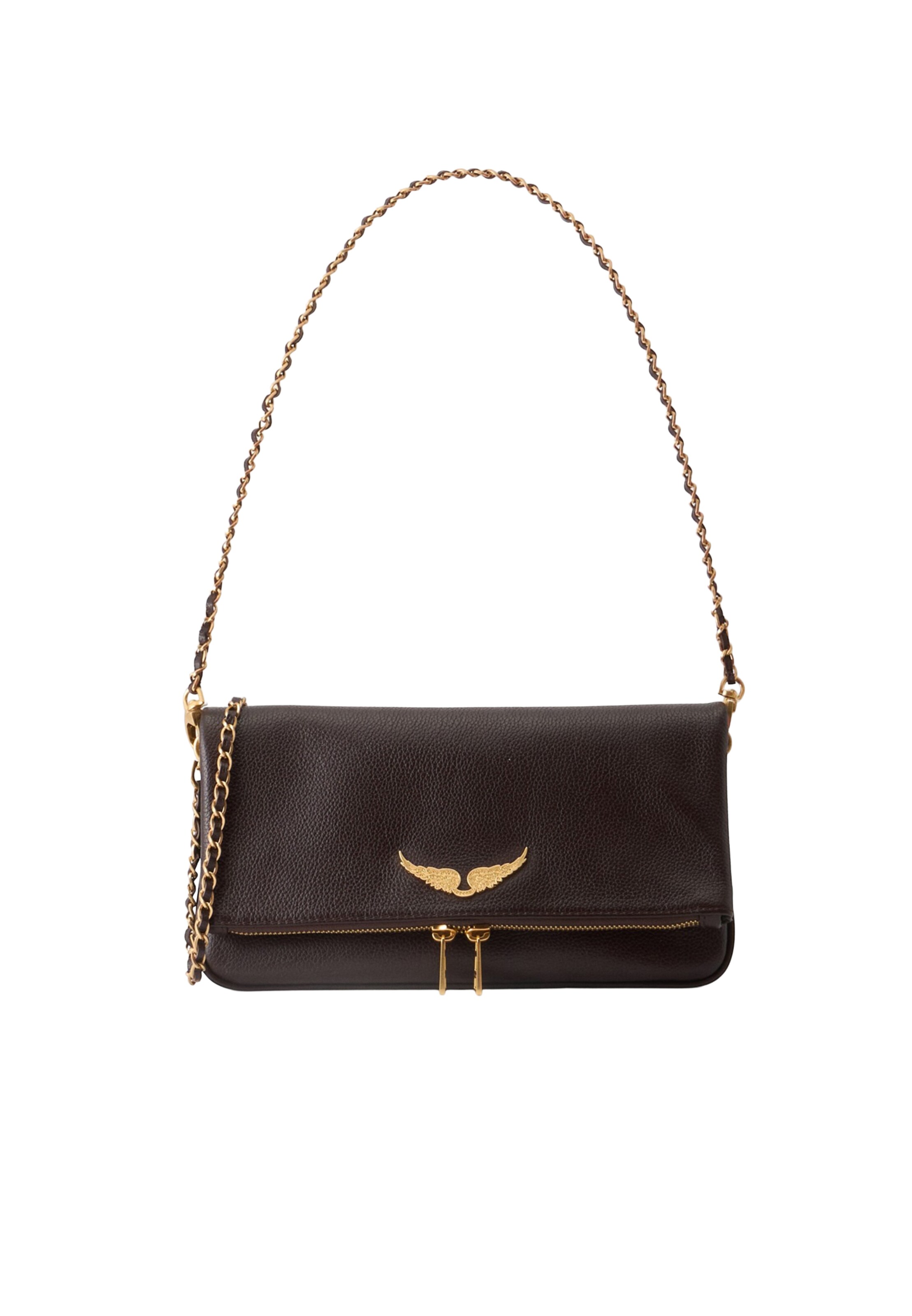 Zadig & Voltaire Clutch 'ROCK' in One Size in grau, Produktansicht