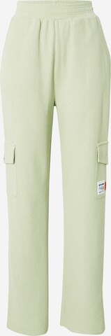 Largi Pantaloni cu buzunare de la Sixth June pe verde: față