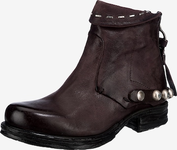 A.S.98 Booties ' A50212-0201' in Brown: front
