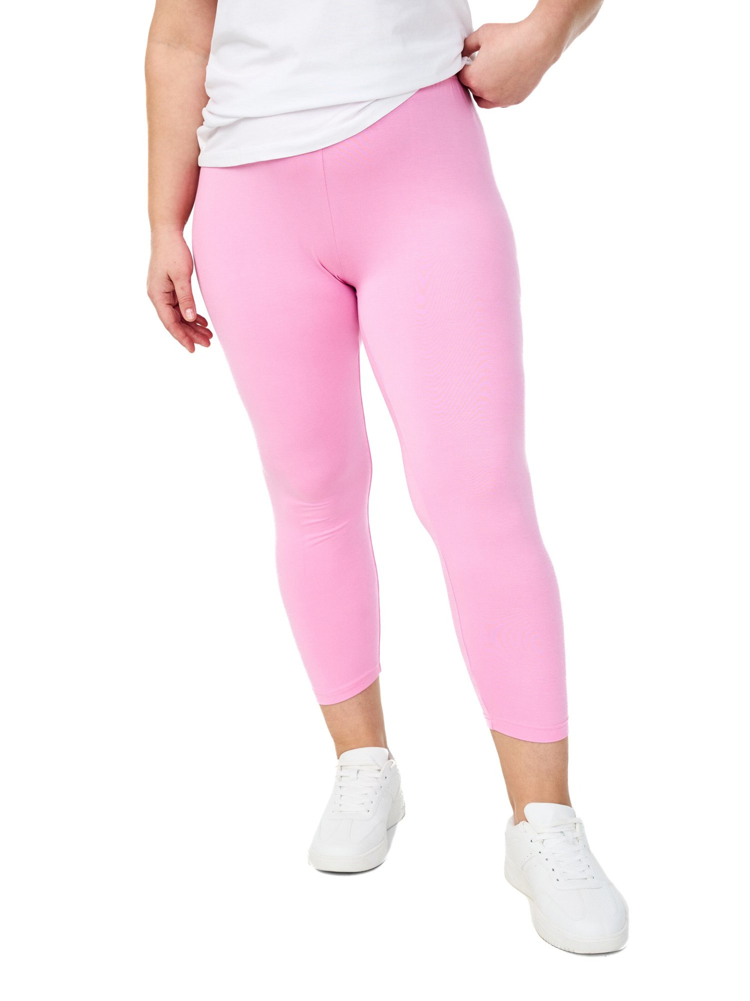 Zizzi Skinny Pajkice | roza barva