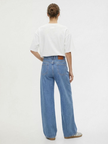 Everly Широки крачоли Дънки в синьо