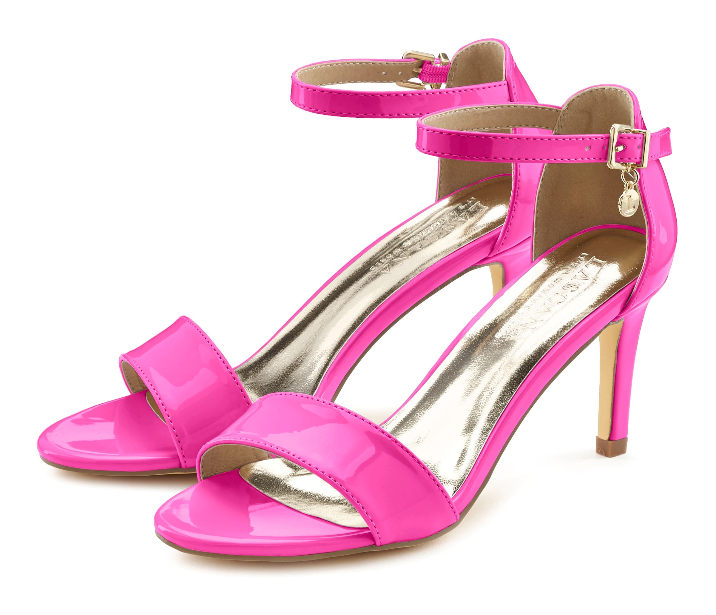 LASCANA Strap sandal in Pink