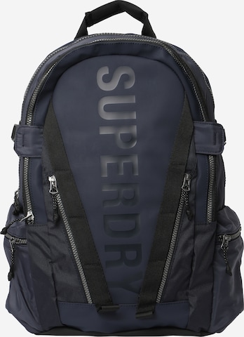 Superdry Backpack 'Mountain Tarp' in Blue
