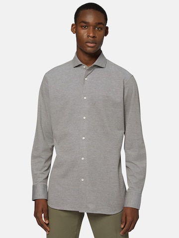 Boggi Milano Regular Fit Skjorte i grå: forside