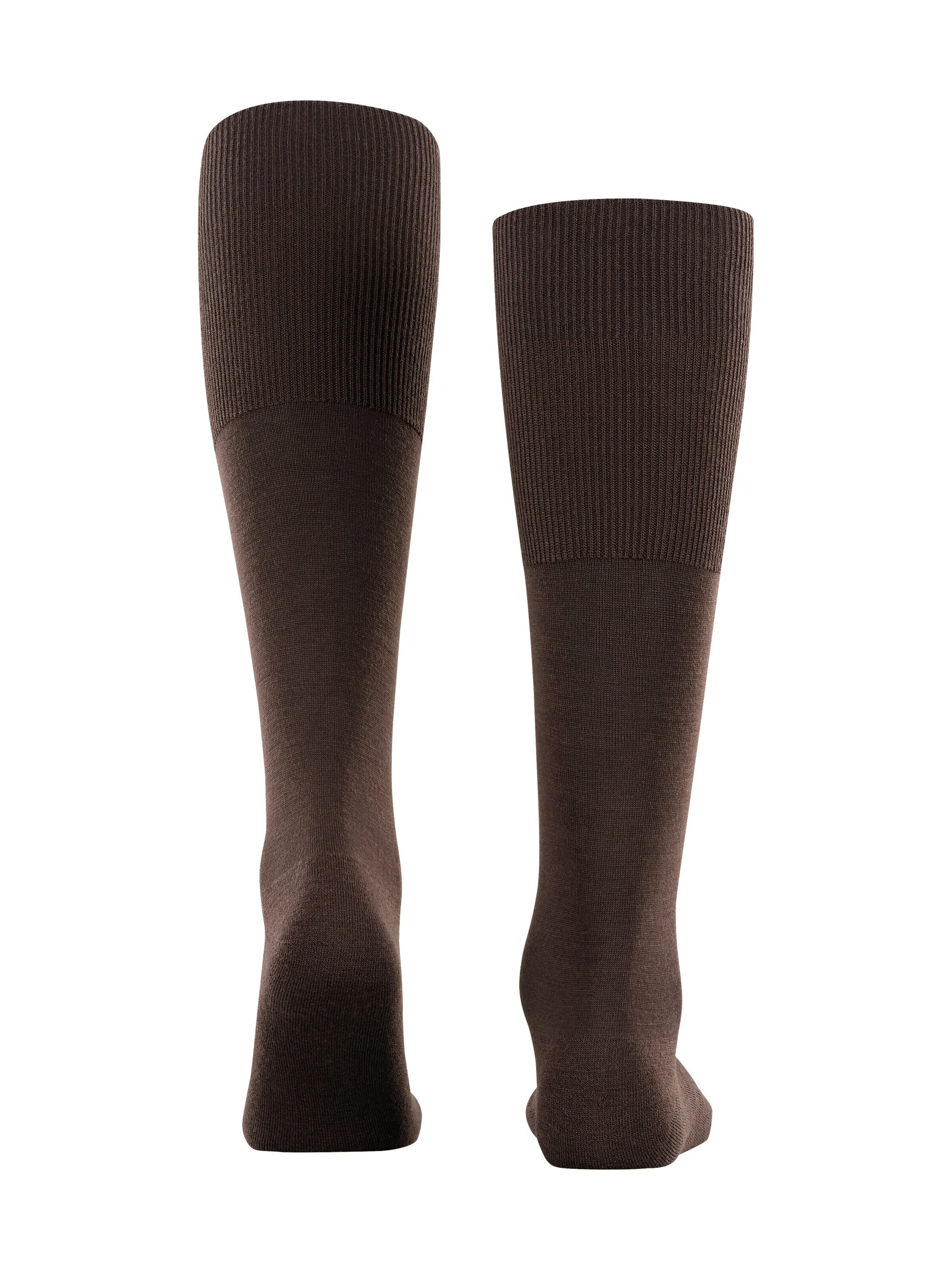 FALKE Knee High Socks 'Airport Plus' in Brown