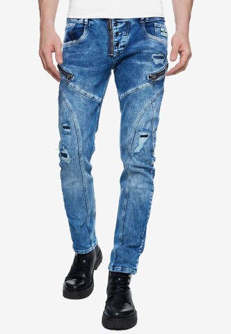 Rusty Neal Regular Jeans 'MORI' in Blauw: voorkant