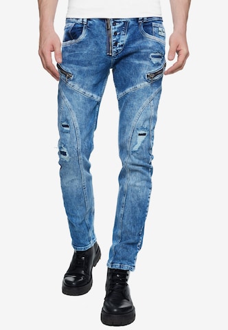 Rusty Neal Regular Jeans 'MORI' in Blauw: voorkant