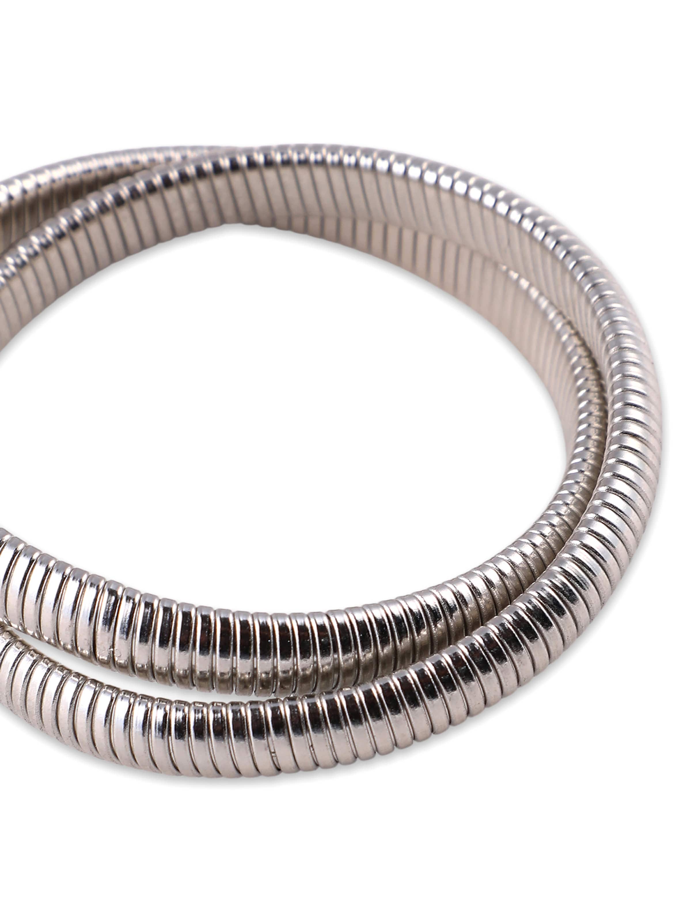 SOHI Браслет 'Tempest' в Серебристый