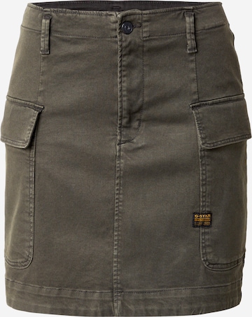 Jupe G-STAR en vert : devant