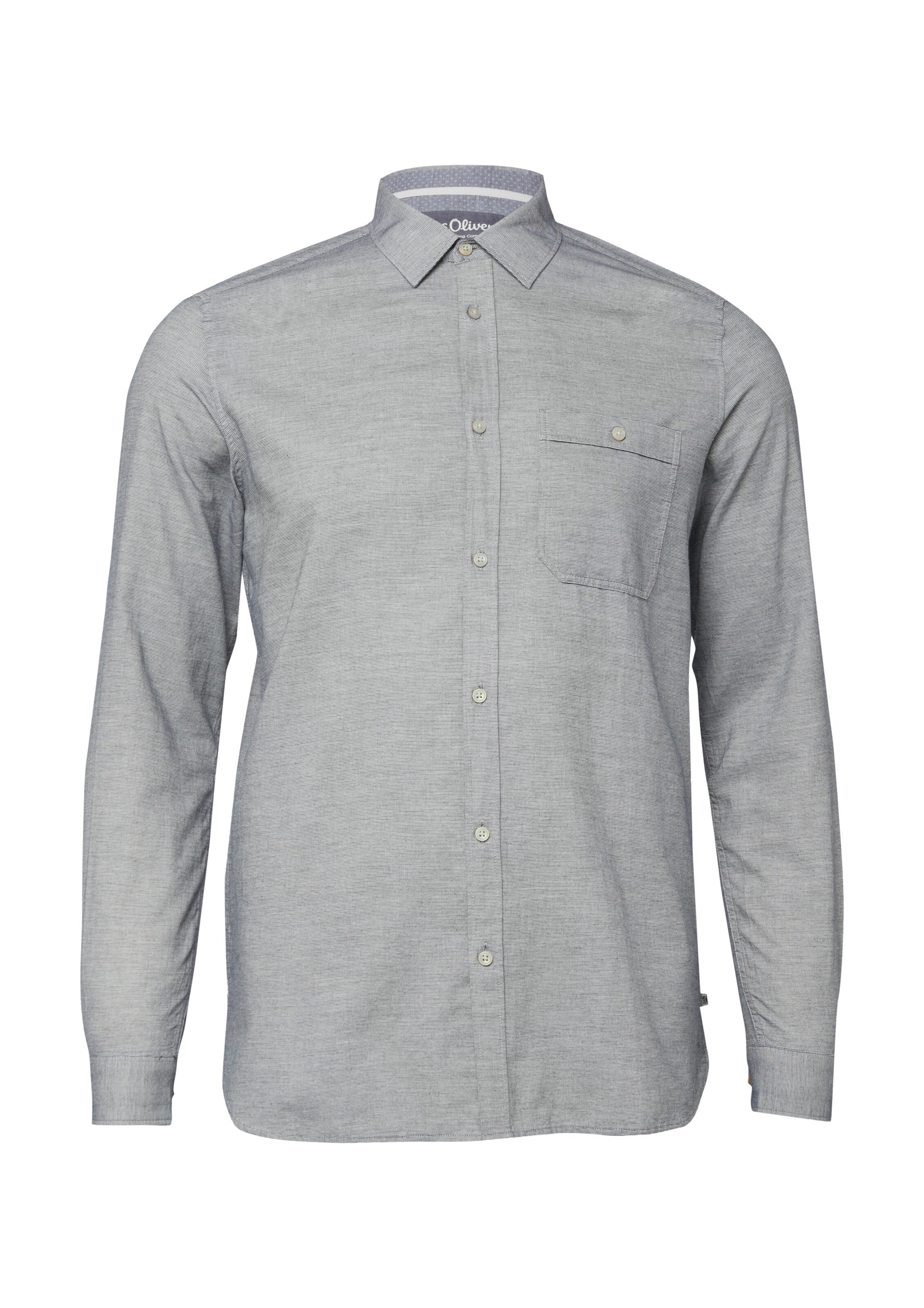 Chemise s.Oliver en bleu : devant