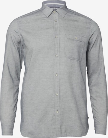 Chemise s.Oliver en bleu : devant