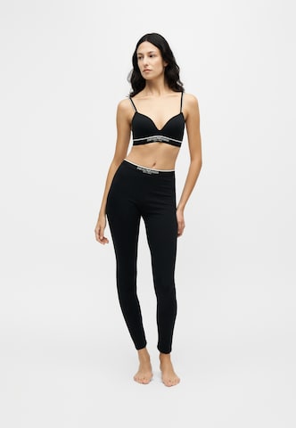 Emporio Armani Τρίγωνο Σουτιέν σε μαύρο