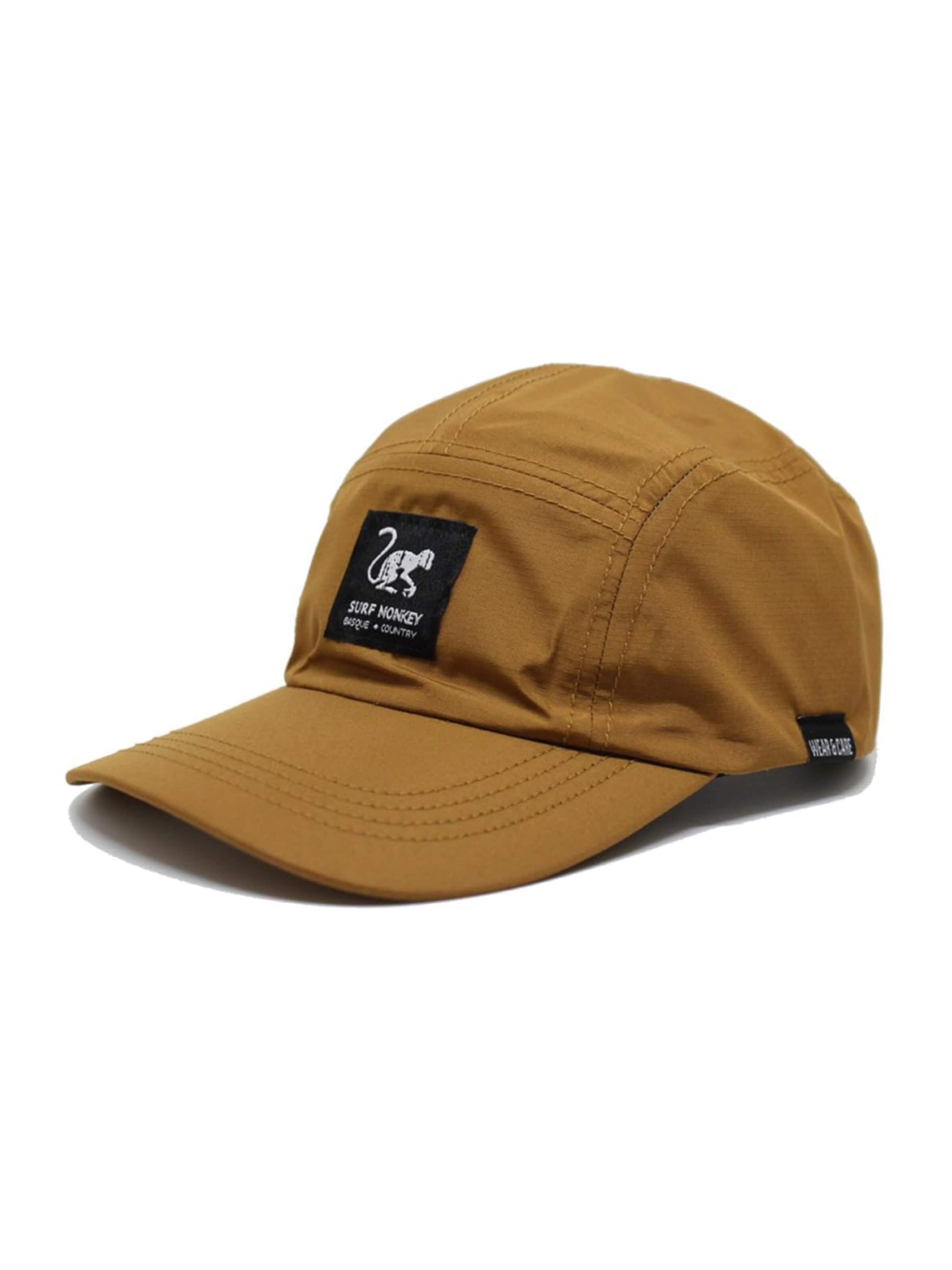 Surf Monkey - Boné desportivo em castanho: frente