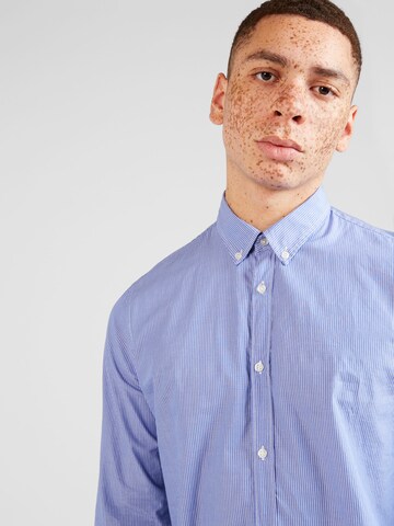 SCOTCH & SODA Regular fit Button Up Shirt 'Essential' in Blue