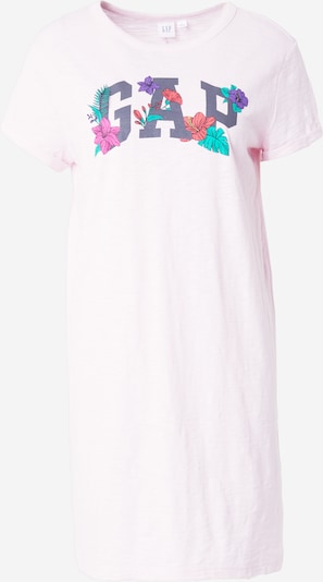 GAP Kleid in türkis / basaltgrau / lila / rosa, Produktansicht