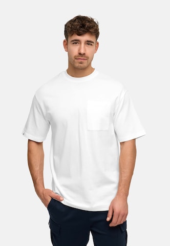 T-Shirt 'Wiwa' INDICODE JEANS en blanc : devant