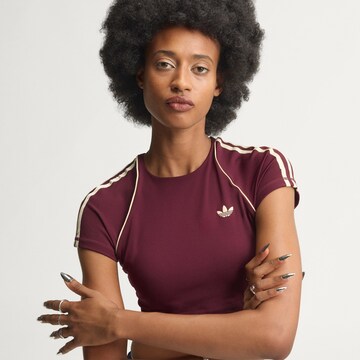 ADIDAS PERFORMANCE - Camisa funcionais 'Sst' em vermelho