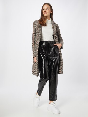 ONLY Regular Pleat-Front Pants 'BAILEY' in Black