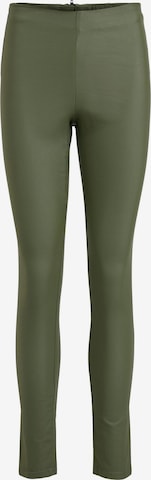 VILA Slim fit Leggings in Green: front