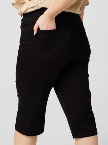 ONLY Carmakoma Regular Jeans 'Augusta' in Black