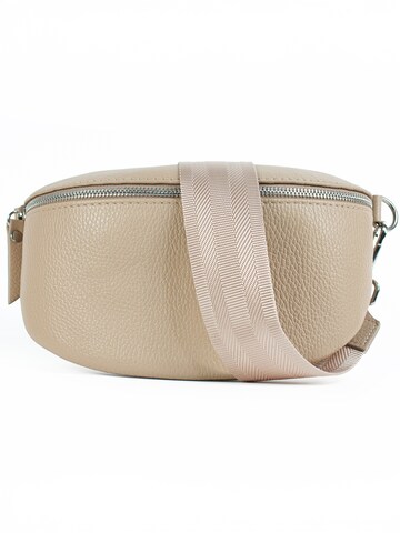 lePelou Gürteltasche 'MILA medium' in Beige: Vorderseite
