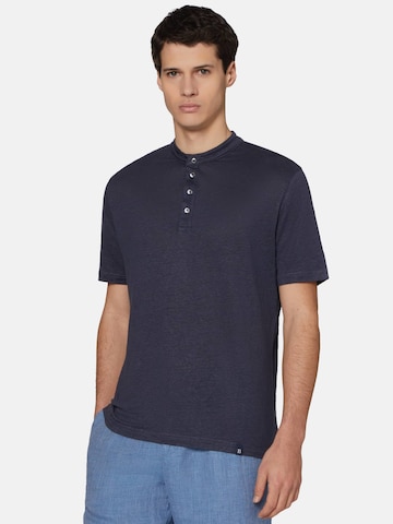 Boggi Milano Shirt in Blauw: voorkant