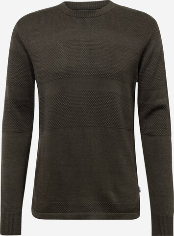 Kronstadt Sweater 'Hannes' in Green: front