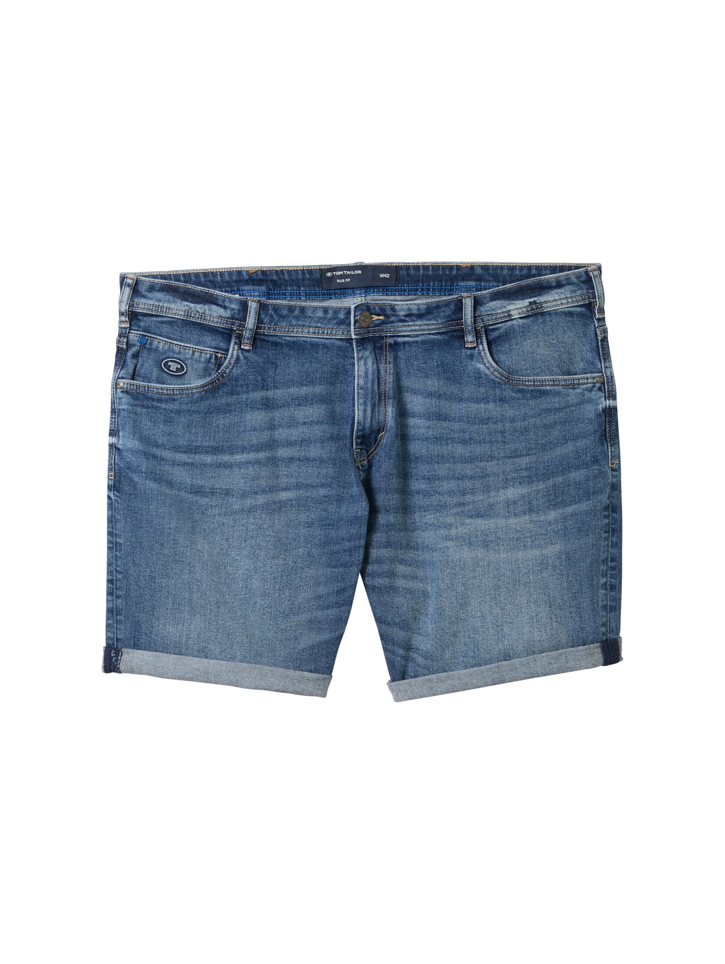 TOM TAILOR Men + Normalny krój Jeansy w kolorze niebieski: przód