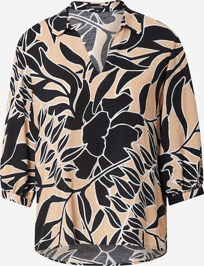 COMMA Blouse in Beige / Black / White, Item view
