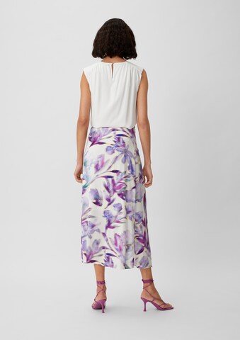 COMMA Skirt in White: back