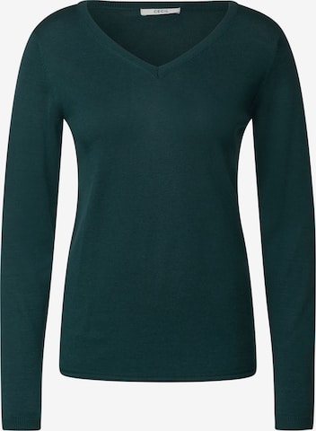 CECIL Sweater in Green: front