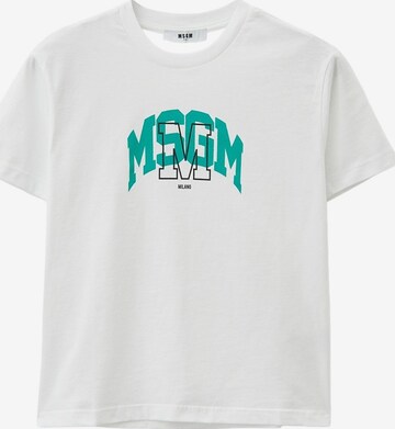 MSGM Shirt 'T-shirt bianca per bambino' in Weiß: Vorderseite