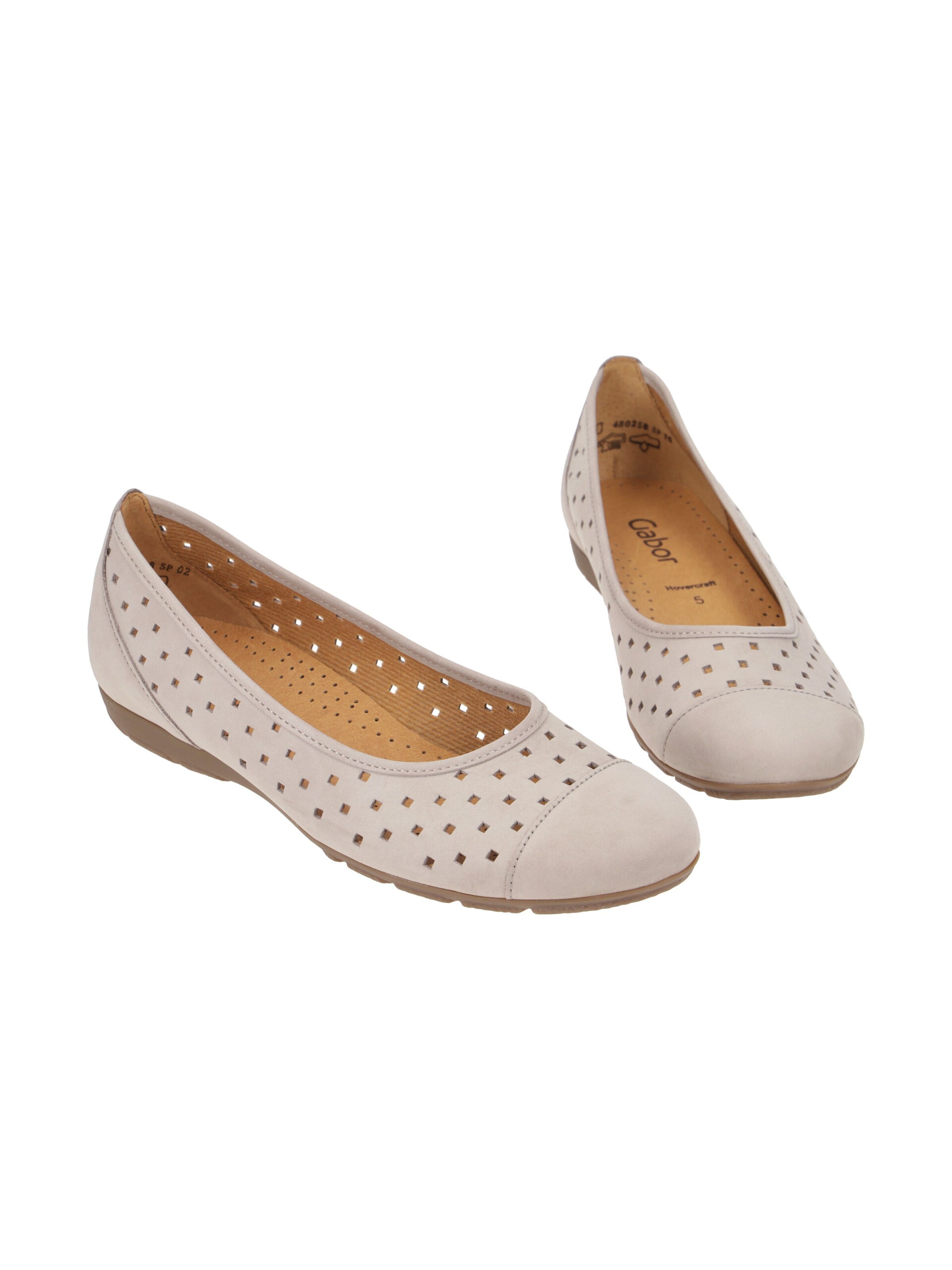 GABOR Ballerina 'Schuhe' in Beige