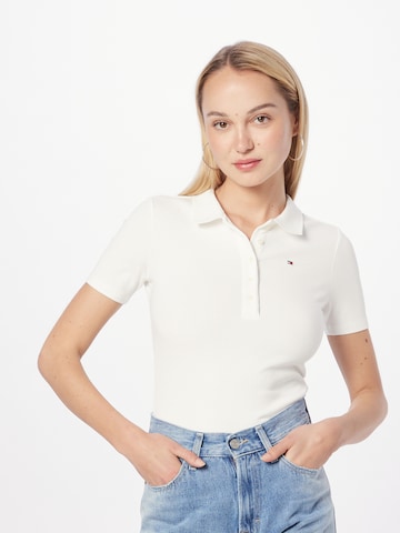 TOMMY HILFIGER Koszulka w kolorze beżowy: przód