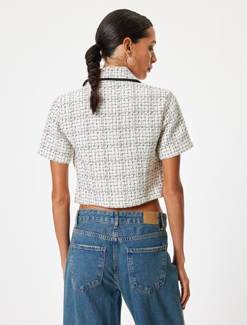 Koton Bluse in Weiß