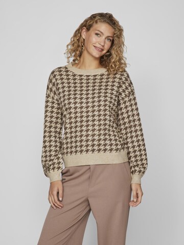 Pull-over 'RIL' VILA en beige : devant