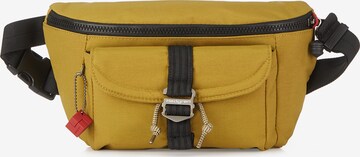 Hedgren Fanny Pack 'Map' in Yellow: front