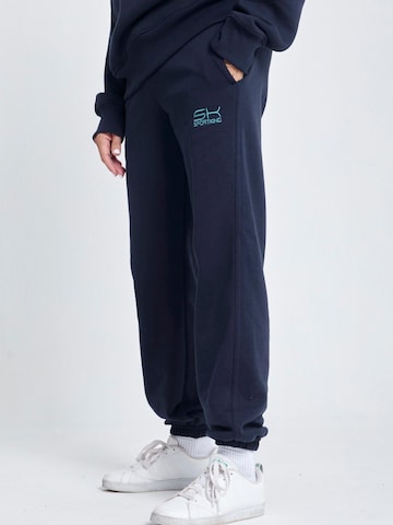 SPORTKIND Workout Pants 'Jogginghose' in Blue: front