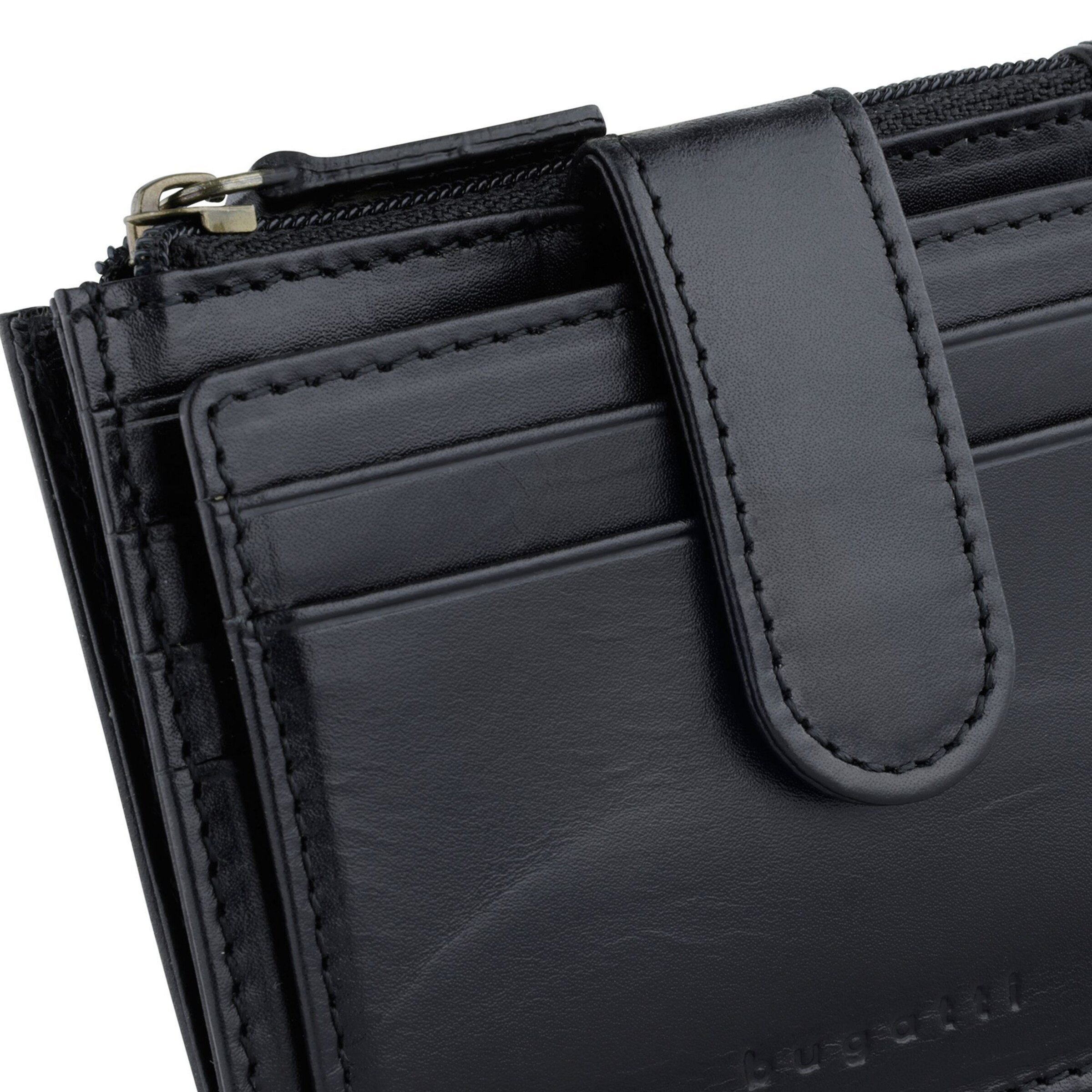 bugatti Portemonnee 'Remo' in Zwart