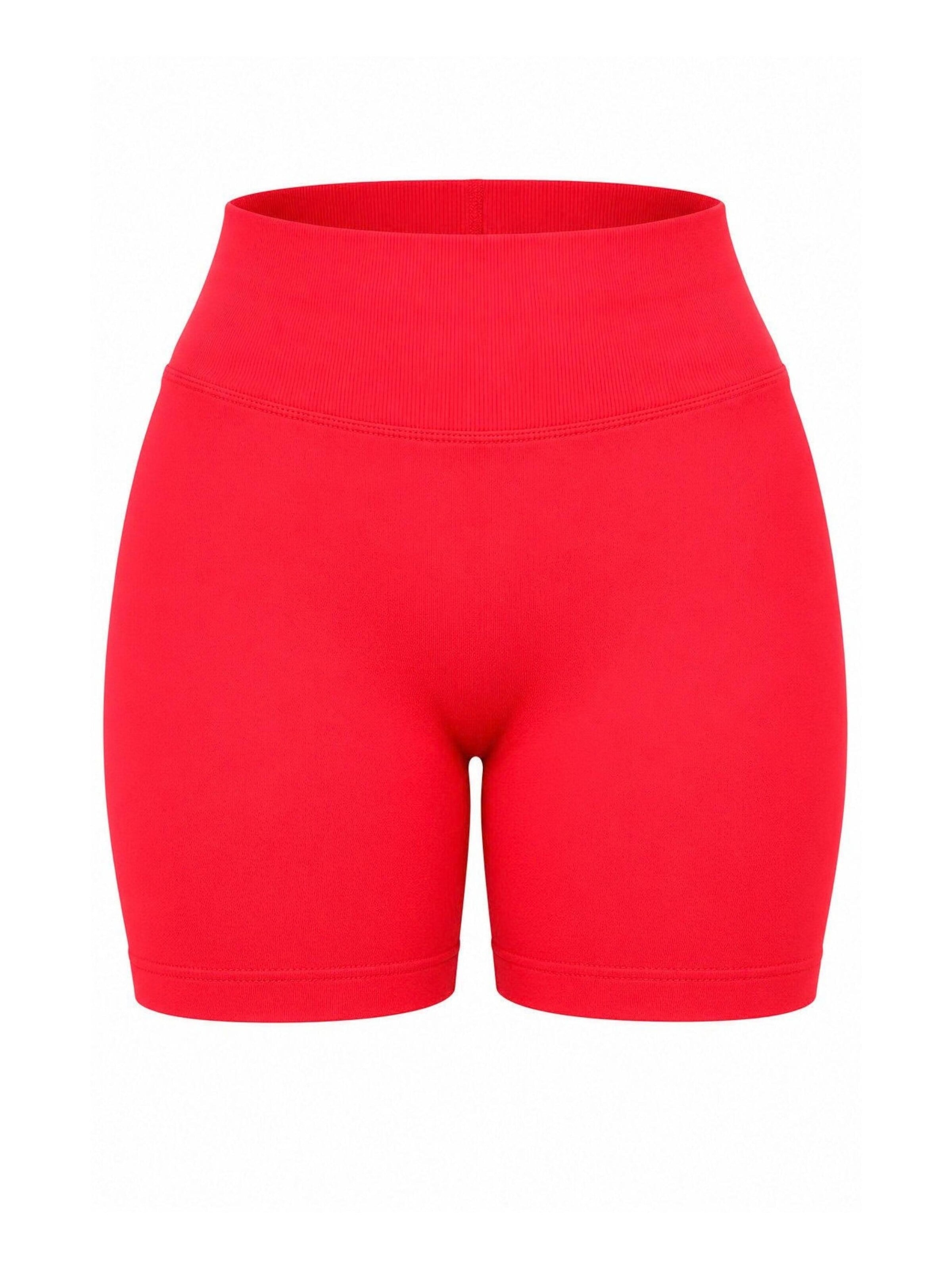 FemmeTone Slim fit Leggings 'Abril' in Red: front