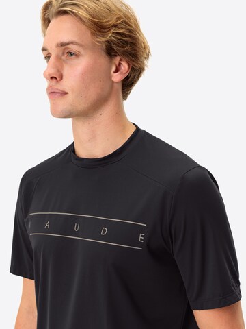 VAUDE Funktionsshirt 'Qimsa' in Schwarz