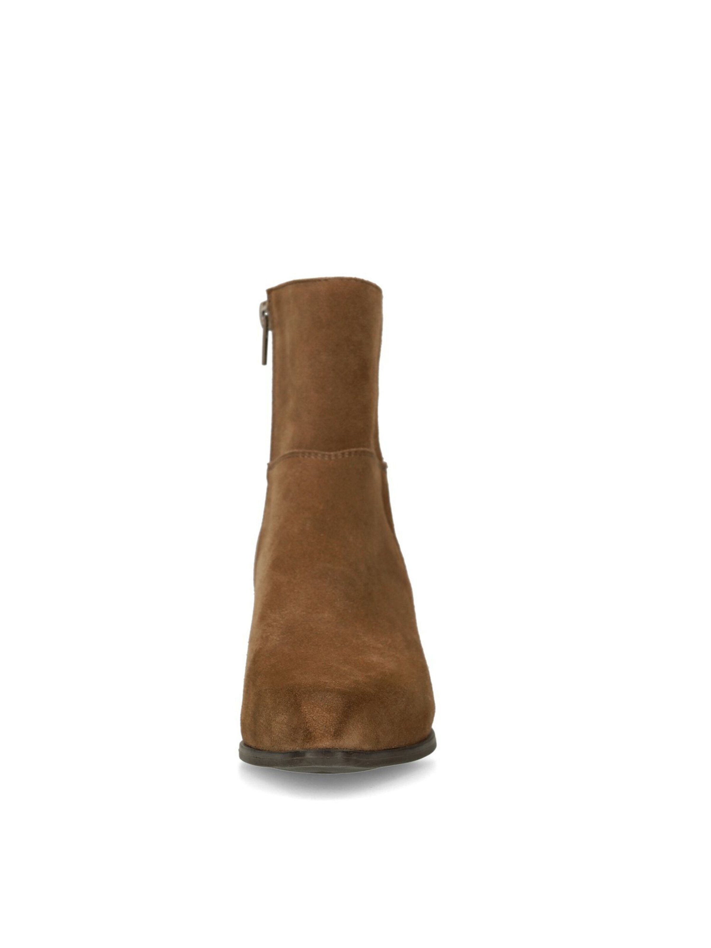 MANFIELD Stiefelette in Braun