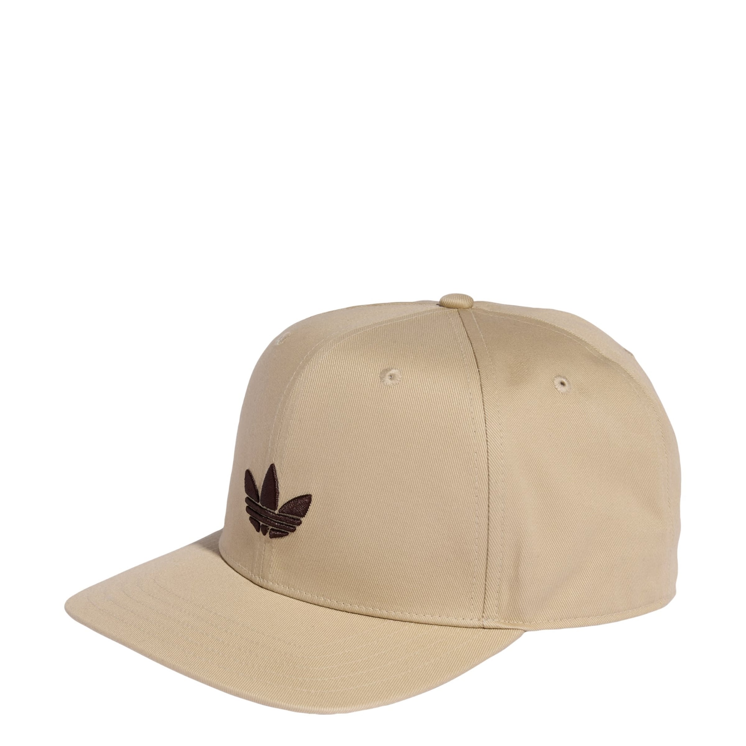 ADIDAS ORIGINALS - Boné 'Adicolor' em bege: frente