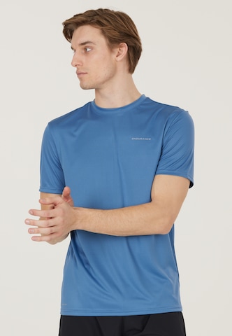 ENDURANCE Functioneel shirt 'Dipose' in Blauw: voorkant