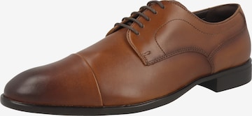 GEOX - Sapato com atacadores 'Thalos' em castanho: frente