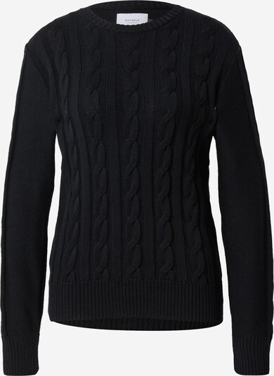 Rotholz Pullover in schwarz, Produktansicht